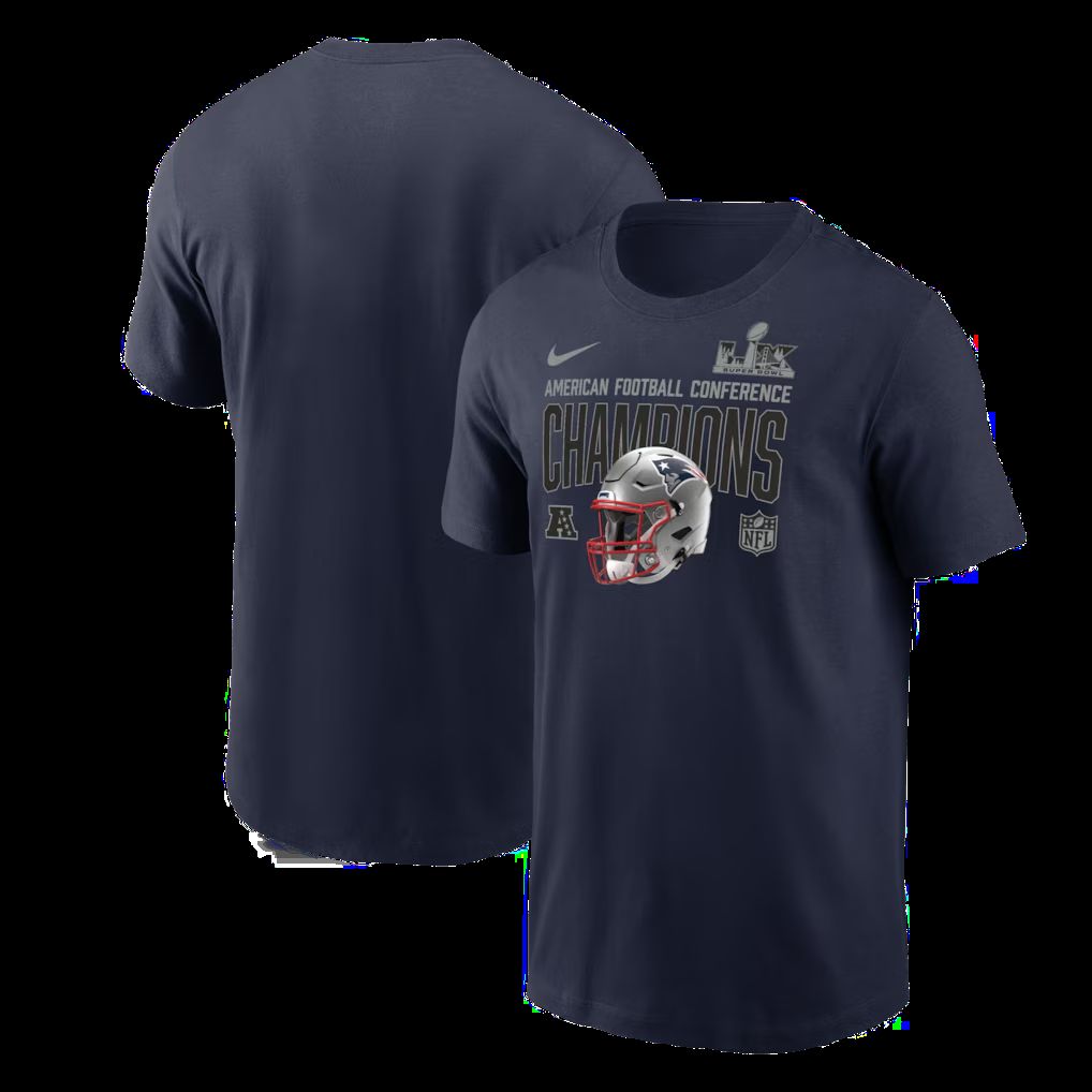 Men 2026 NFL New England Patriots T-shirt blue 04